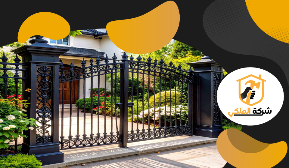 بوابات حديد للمداخل في دبي 4 بوابات حديد للمداخل في دبي