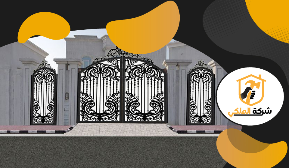 بوابات حديد للمداخل في عجمان 5 بوابات حديد للمداخل في عجمان